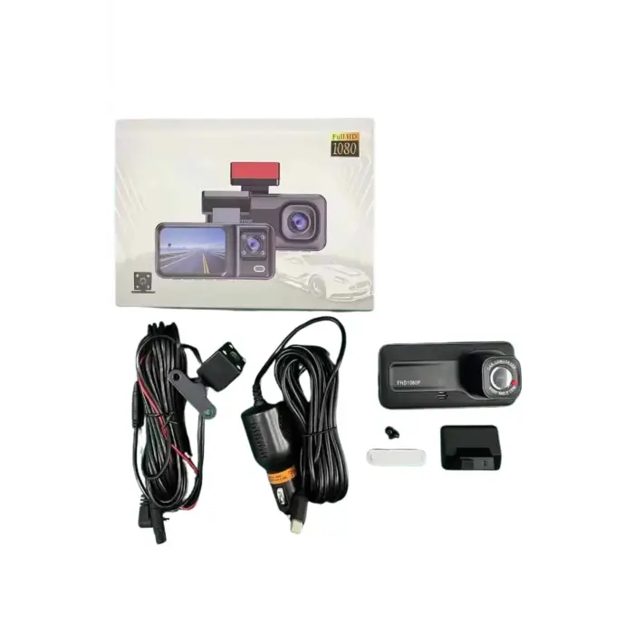 2 İnç Araç İçi Kameralı Ekran 1080P Full HD Kaliteli Hafıza Kart Destekli