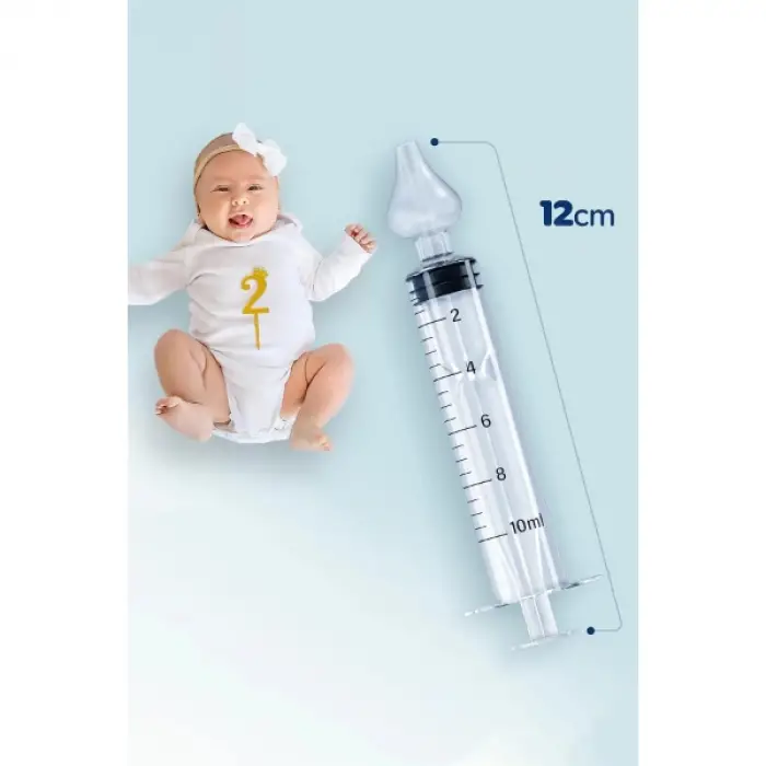 2li Bebek Burun Temizleme Şırıngası