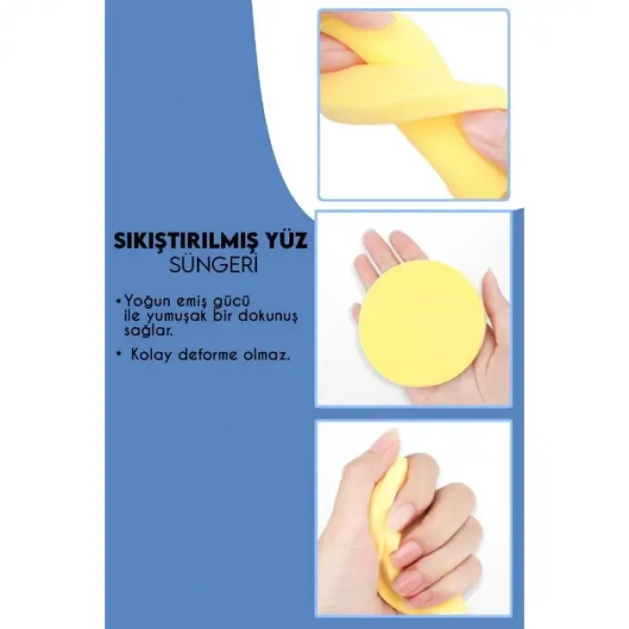 2li Cilt Temizleme Süngeri Seti