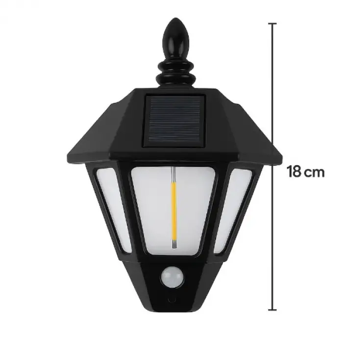 2li Solar Cob Led Sensörlü Duvar Lambası