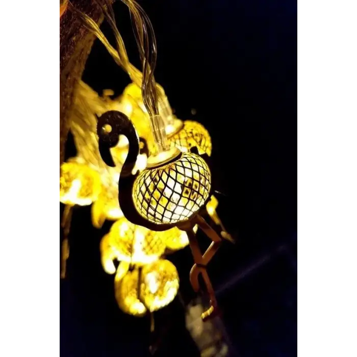 2 Metre Pilli İnce Tel Led Işık Zinciri Parti Aydınlatma