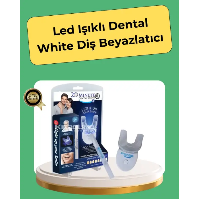 20 Dakikada Hızlı Etkili Diş Beyazlatıcı Cihaz