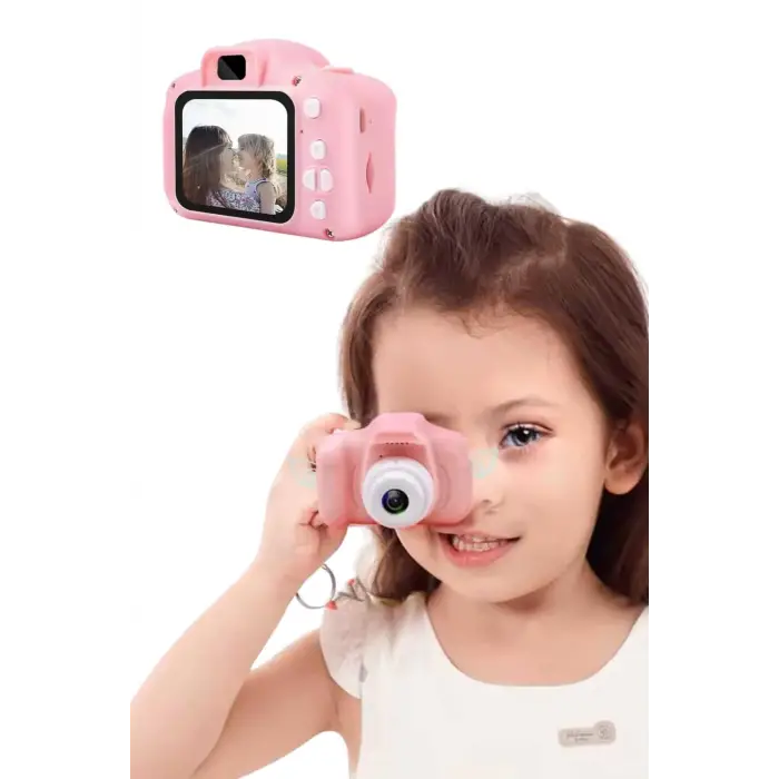 2.0 Inç Ekran Mini 1080p Hd Çocuk Kamera Dijital Fotoğraf Makinesi