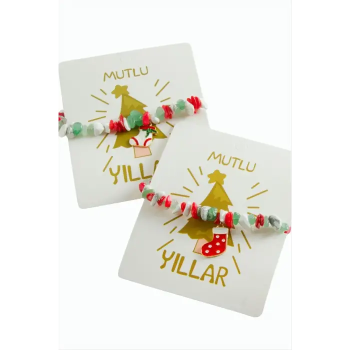 2026 Yılbaşı Kırık Doğaltaş Bileklik