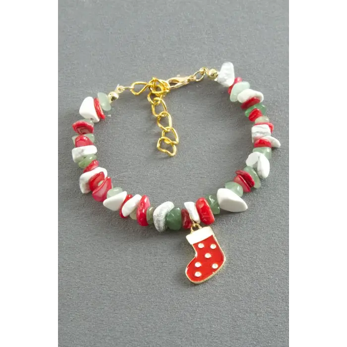 2026 Yılbaşı Kırık Doğaltaş Bileklik