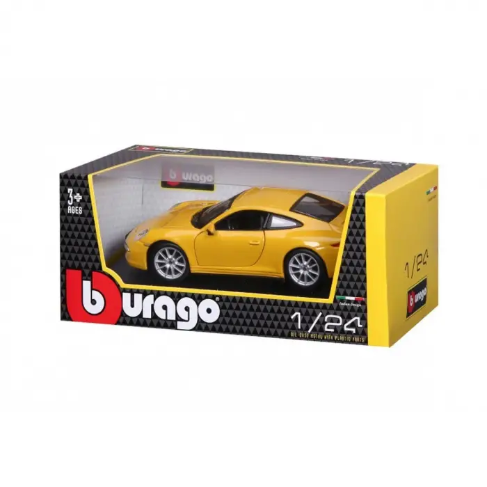 21065 Burago 1:24 Porsche 911 Carrera S Model Araba