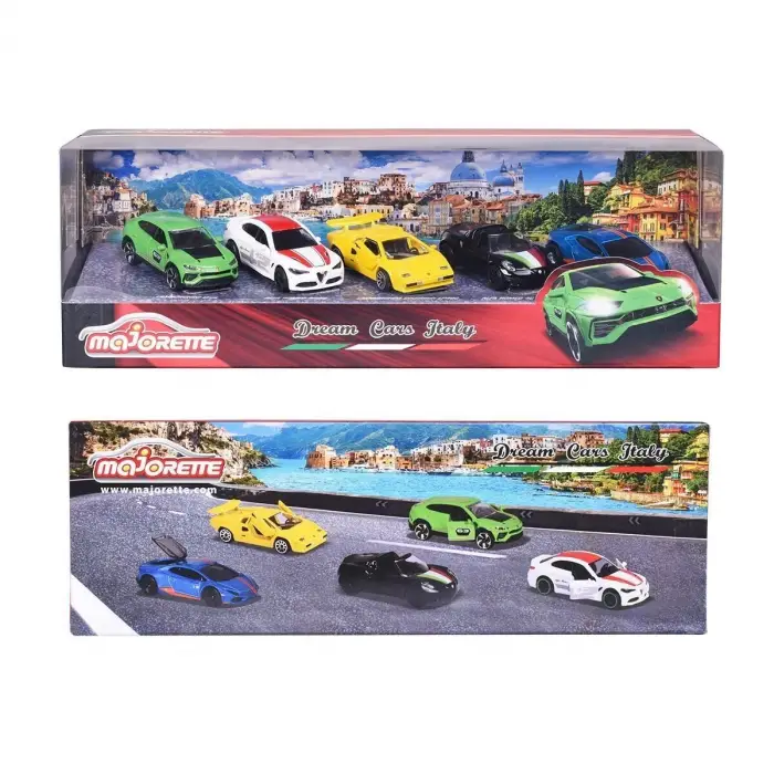 212053178 Majorette Dream Italy Araba 5 Parça