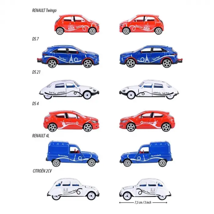 212055011 Majorette French Touch Premium Arabalar