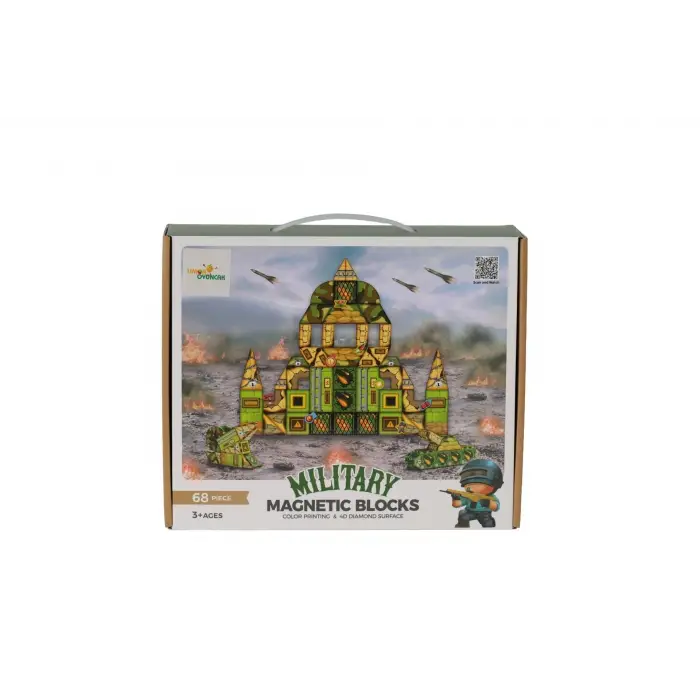 2207 MANYETİK PUZZLE 68 PARÇA