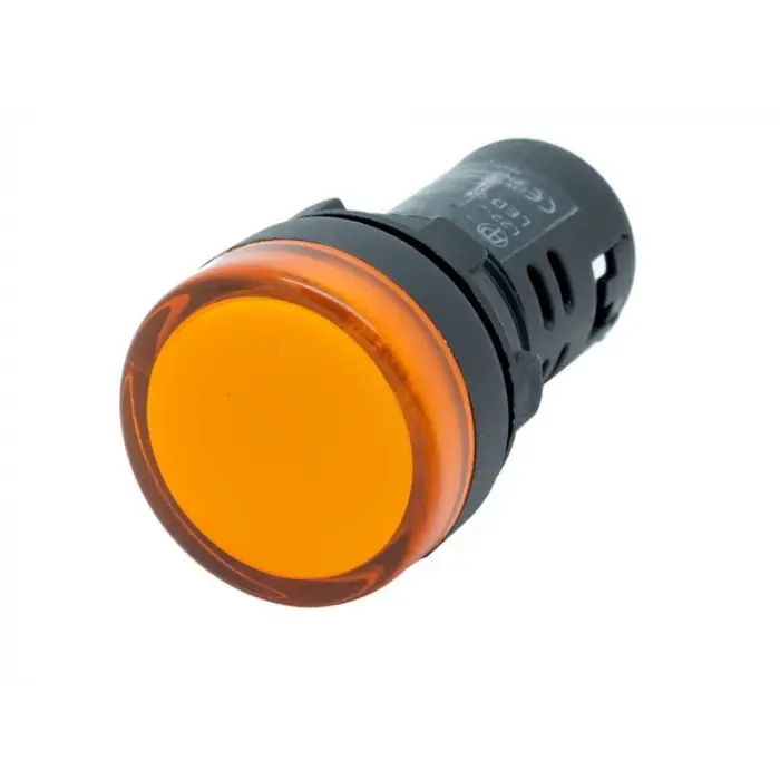 220V Led Sinyal Lambası 22Mm Sarı