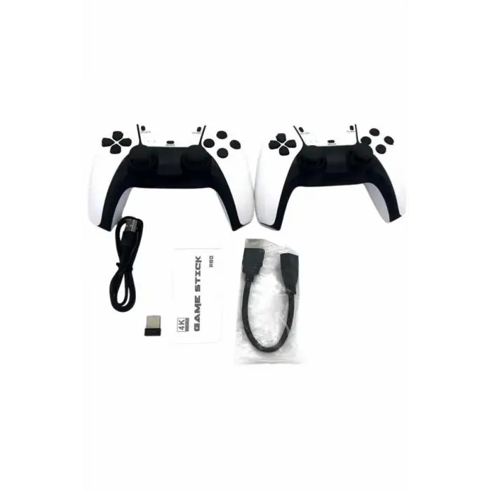 2.4 GHZ Oyun Konsolu Çift Konsol 4K Ultra Hd Game Stick