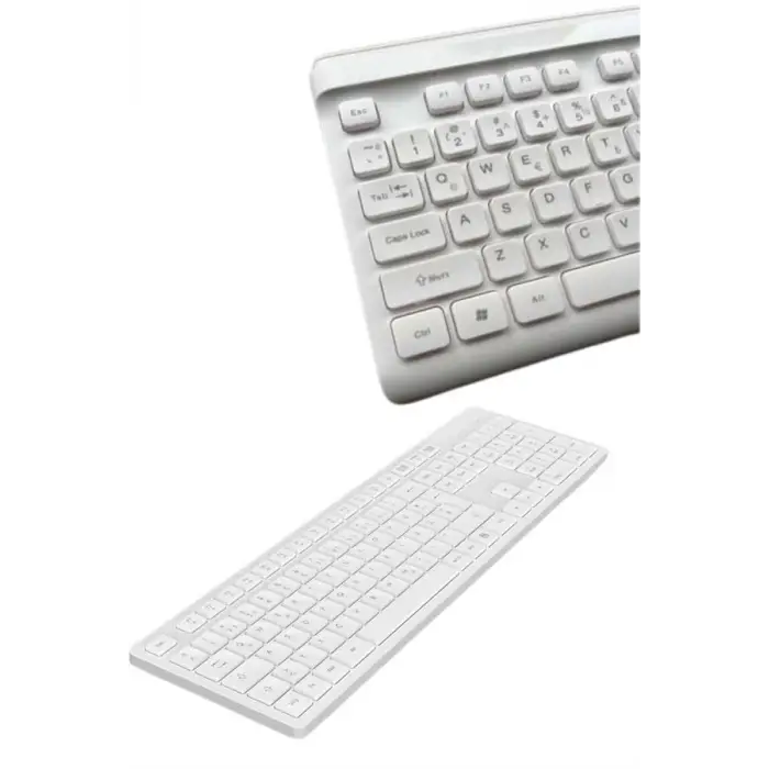 2.4 Ghz Wireless Kablosuz Klavye Mouse Seti Tv Pc Uyumlu