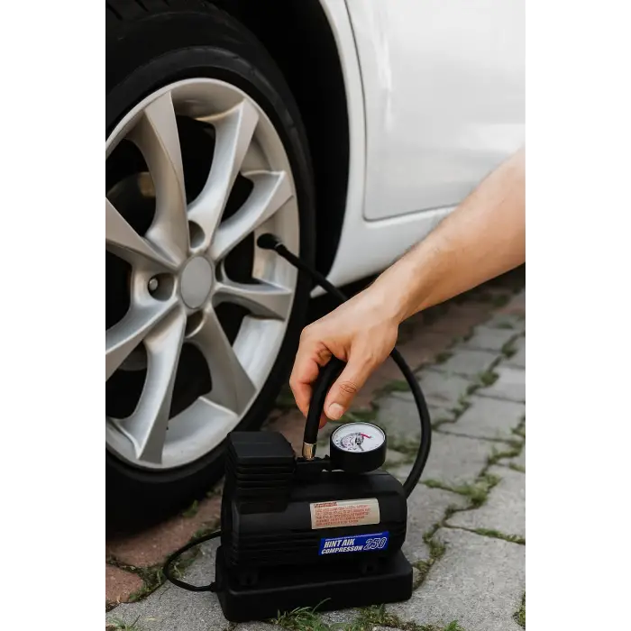250 PSI 12V Taşınabilir Mini Hava Kompresörü | Oto Lastik Şişirme Pompası | Araba, Motosiklet, Bisiklet Uyumlu