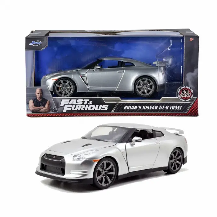 253203082 Hızlı ve Öfkeli 2009 Nissan GT-R 1:24 - Simba