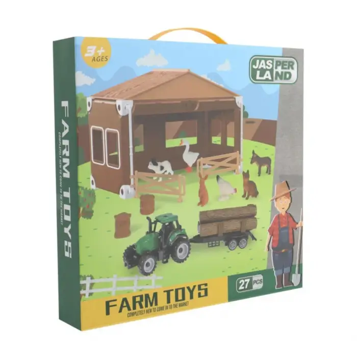 27 Parça Traktörlü Çiftlik Seti
