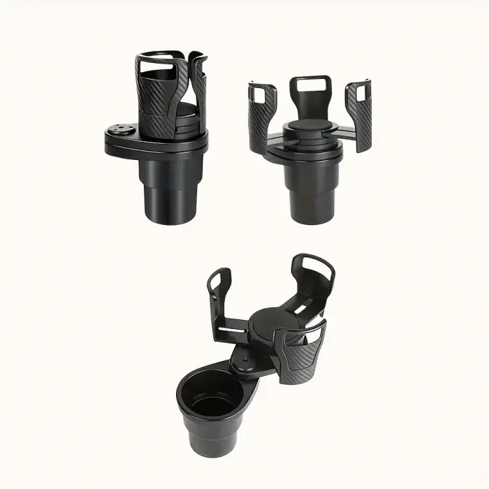 2’si 1 Arada Ayarlanabilir Araç Bardak Tutucu, Genişleyebilir Üst Kısım 3”-6.2”, Şişe Adaptörü, Araba Organizatörü, Dayanıklı Taban, Ramblers Hydroflask Uyumlu, Modern Araç Düzenleyic