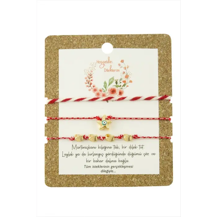 3 Adet Deniz Yıldızı Marteniçka Bileklik