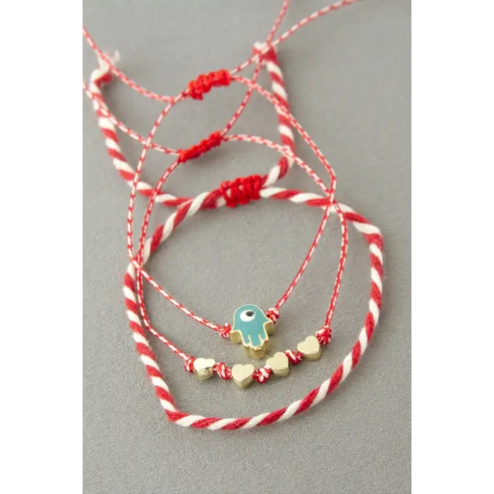 3 Adet Ftm Ana Eli Marteniçka Bileklik