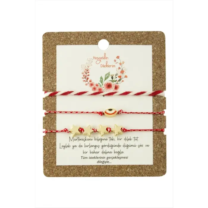 3 Adet Göz Marteniçka Bileklik