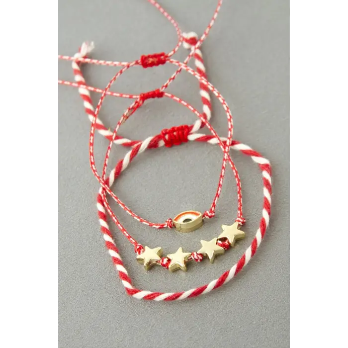 3 Adet Göz Marteniçka Bileklik