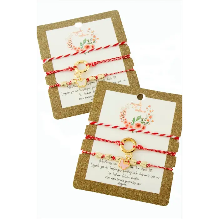 3 Adet Kelebek Marteniçka Bileklik