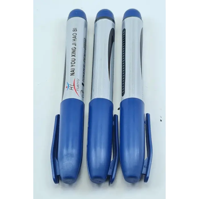 3 Adet Mavi Koli Kalemi - Çuval- Tahta Kalemi (336336)