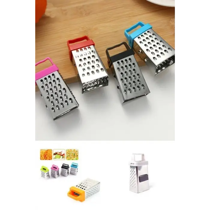 3 Fonksiyonlu Mıknatıslı Mini Sarımsak Peynir Rendesi 8 cm (336336)