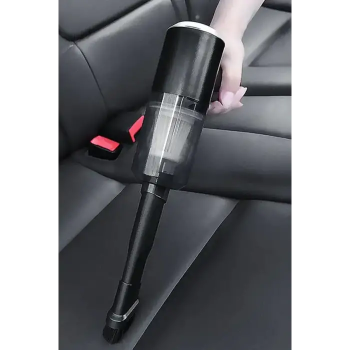 3 in 1 Şarjlı Kablosuz Vakumlu El Araba Süpürgesi Araç Ev Ofis Süpürgesi