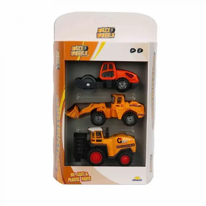 3lü Araç Seti İş Makinaları