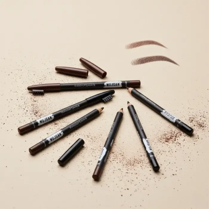 3lü Fırçalı Kaş Kalemi Seti