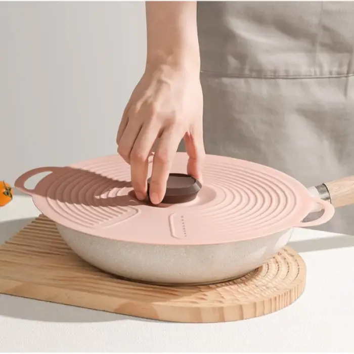 3lü Vakumlu Silikon Kapak Seti