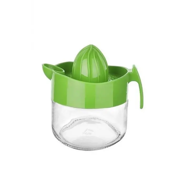 300ml Cam Hazneli Pratik Limon Narenciye Sıkacağı Kc-405