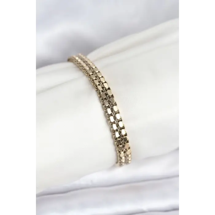 316L Çelik Gold Renk Kadın Bileklik