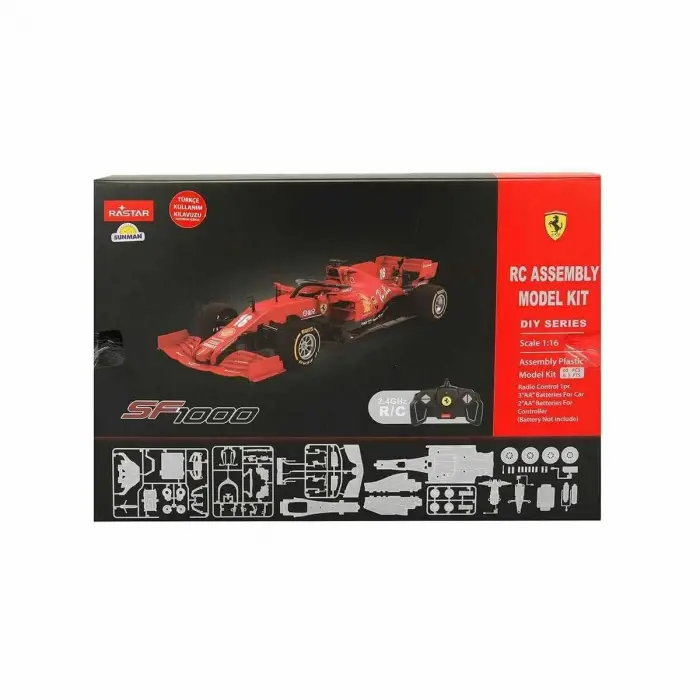31961 Ferrari SF1000 Uzaktan Kumandalı Model Araç Montaj Kiti 1:16