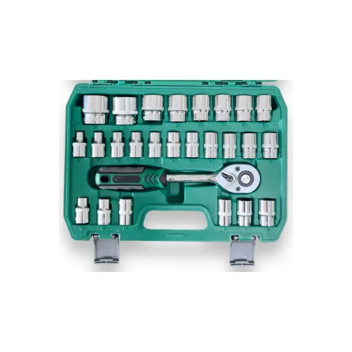 32 Parça Profesyonel Lokma Takımı 1/2 Cr-v Çeliği (32 Parça)