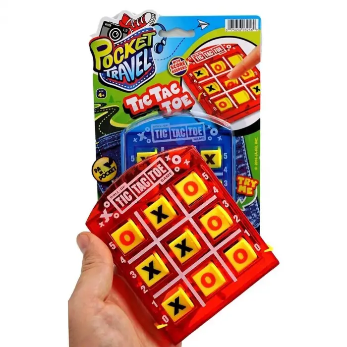 3256 Seyahat Boyu Tic Tac Toe Oyunu - 1 Adet Stokta Olan Gönderilir