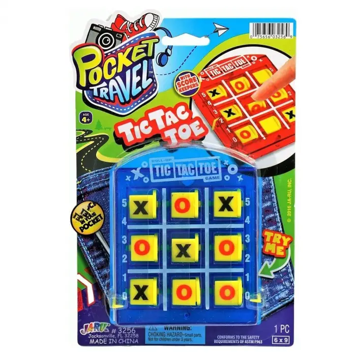 3256 Seyahat Boyu Tic Tac Toe Oyunu - 1 Adet Stokta Olan Gönderilir