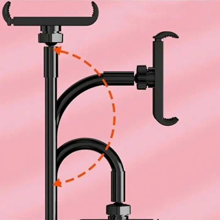 360 Derece Oynar Masaüstü Akrobat Telefon Tutucu