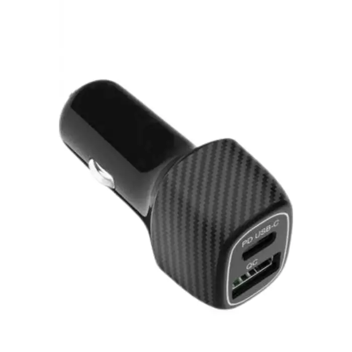 38W USB Type-C Girişli Oto Çakmaklık Araç İçi Hızlı Şarj Çakmaklık Şarj Aleti