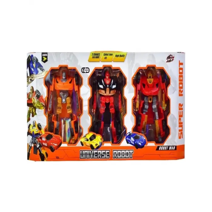 3LÜ BYK DÖNÜŞEBİLEN KALİTELİ ROBOT