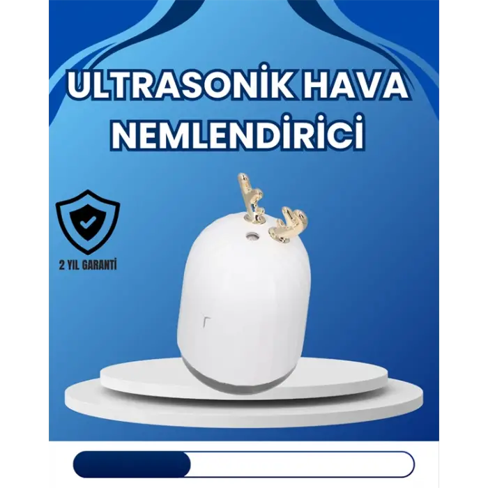 4–8 Saat Çalışma Süreli USB Portatif Masa Nemlendirici