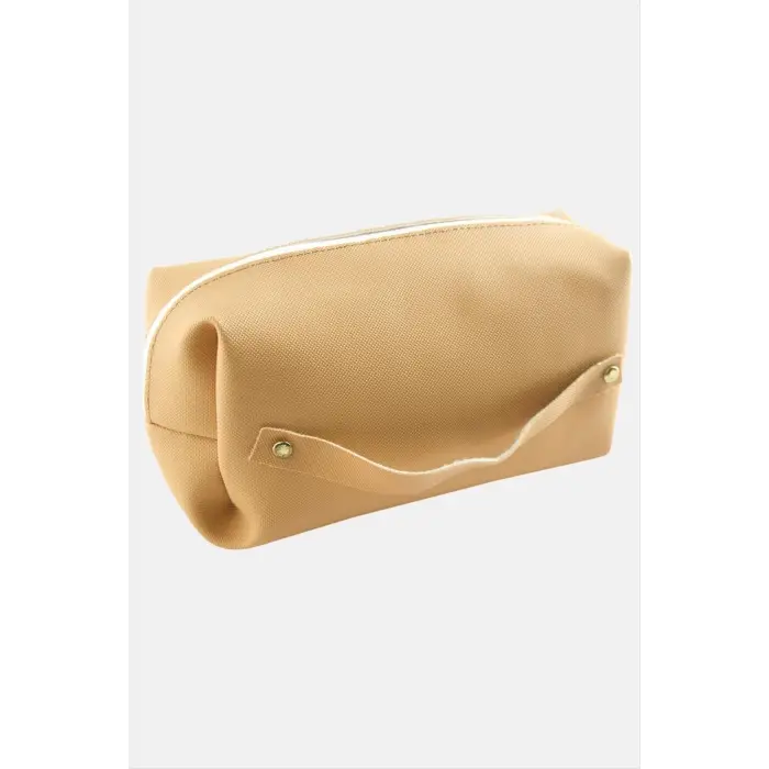 4 Adet El Tutmalı Makyaj Çantası