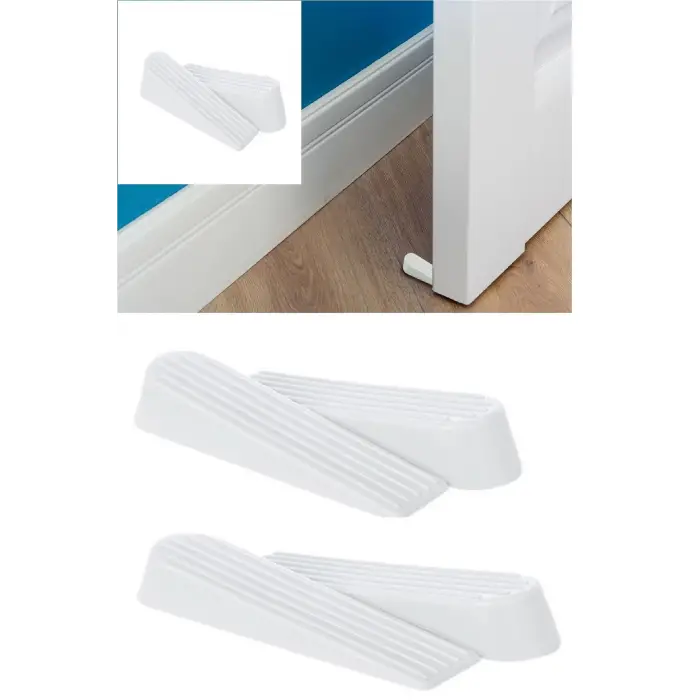 4 Adet Kapı Rampası Kapı Stoperi - Kapı Tamponu Çarpma Önleyici Set (336336)
