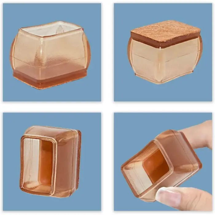 4lü Kauçuklu Sandalye Ayak Koruyucu Pabuç