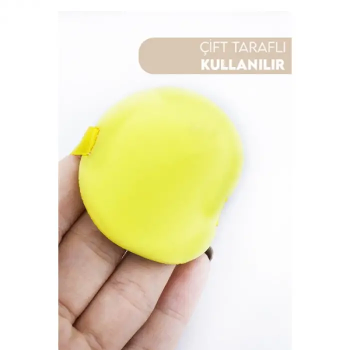 4lü Tutmalı Pudra Makyaj Süngeri Puf Seti