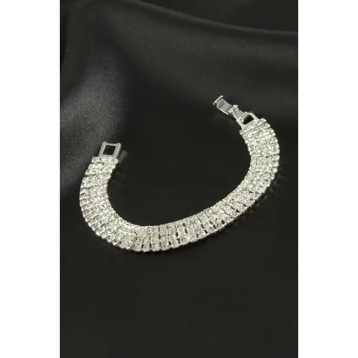 4 Sıra Taşlı Suyolu Bileklik