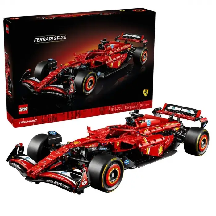 42207 Lego Technic Ferrari SF-24 F1 Araba 1361 parça +18 yaş