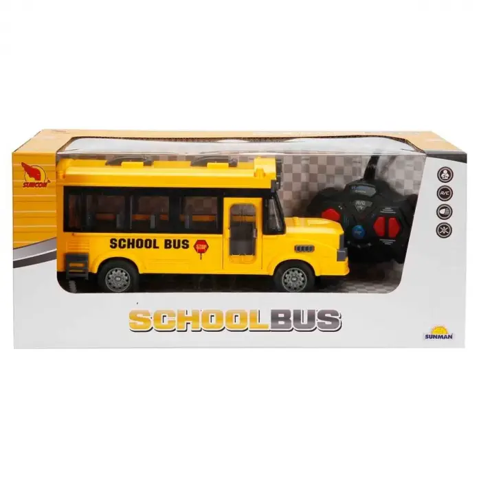 4322 SUN-YFN-SNC-R C OTOBÜS 1 32 OKUL FF IŞIKLI 27MHZ