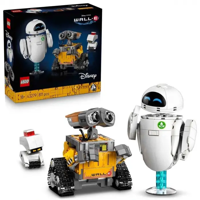 43279 Lego Disney WALL-E ve EVE 811 parça +18 yaş