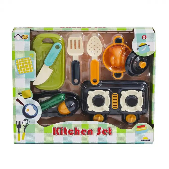 4372 Mutfak Gereçleri Ocaklı Mutfak Seti